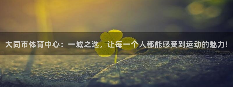 JJB竞技宝官网下载平台注册流程视频：大同市体育中心：一城之