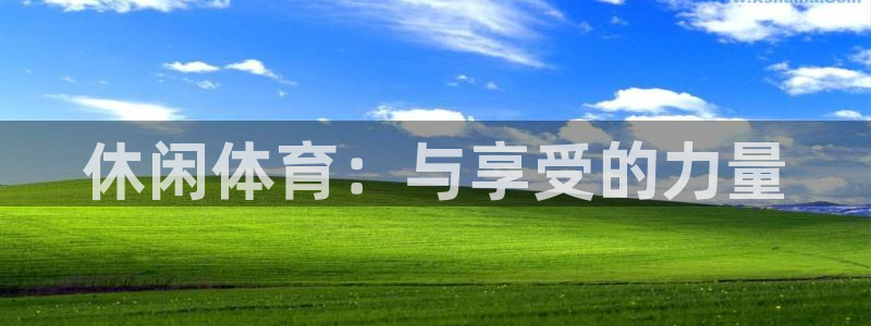 竞技宝手机网页：休闲体育：与享受的力